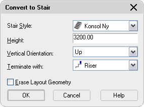 Convert to Stair